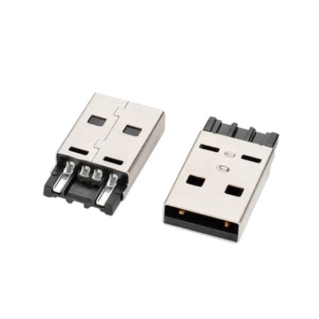 C09072 USB 2.0AM短体焊线2P