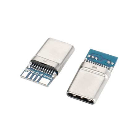 C17031-X05 USB TYPE-C 拉伸款2.0 5个焊点